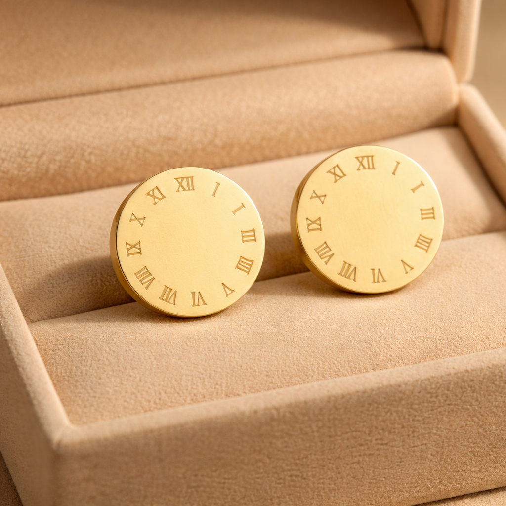 Roman Numeral Earrings