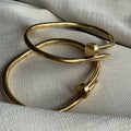 Cartier Nail Bracelet - Golden