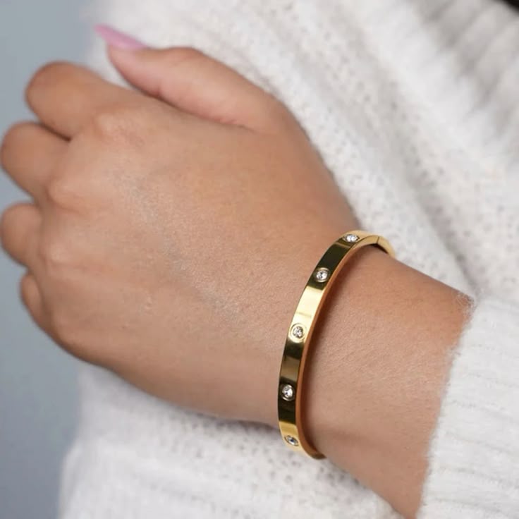 Cartier Bracelet With Stone